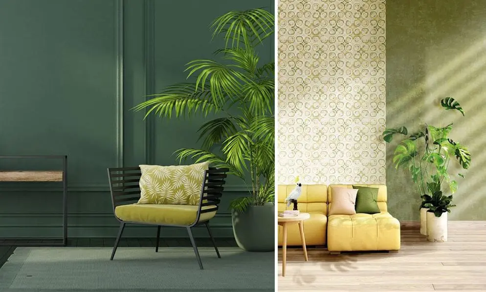 Une touche de vert anis pour votre décoration intérieure