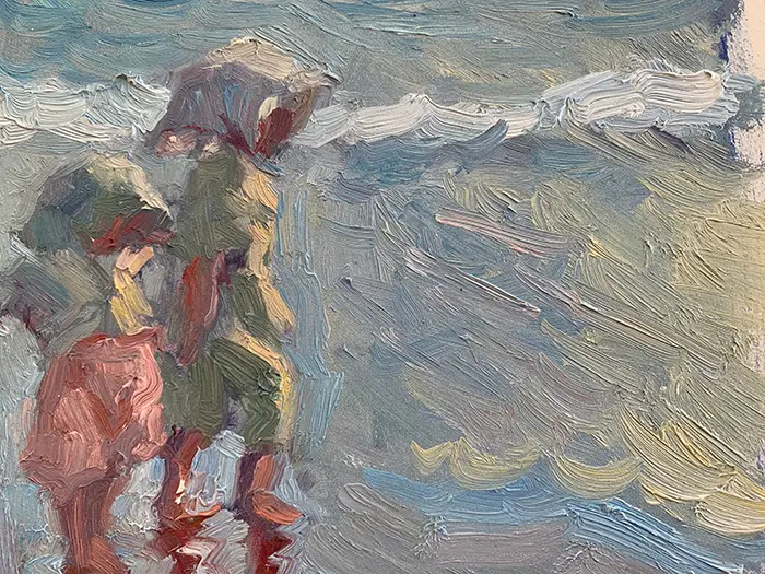 Dan Scott, étude Sorolla