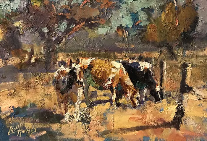 Entretien avec l’artiste australien primé Leon Holmes