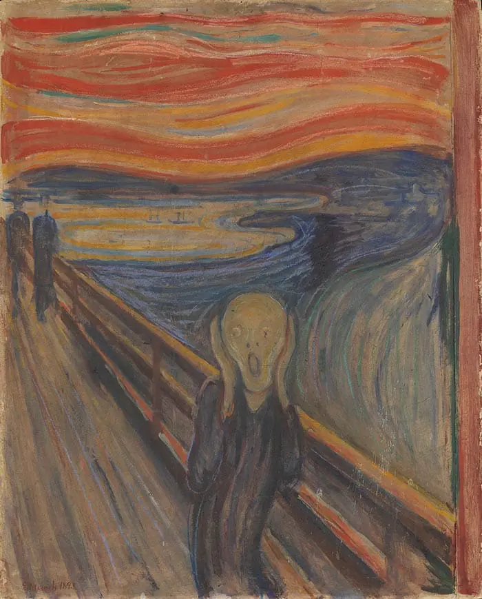 Zoom sur Le Cri d’Edvard Munch