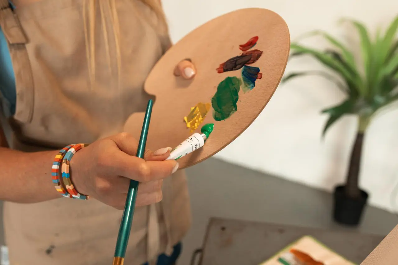 palette de peintre