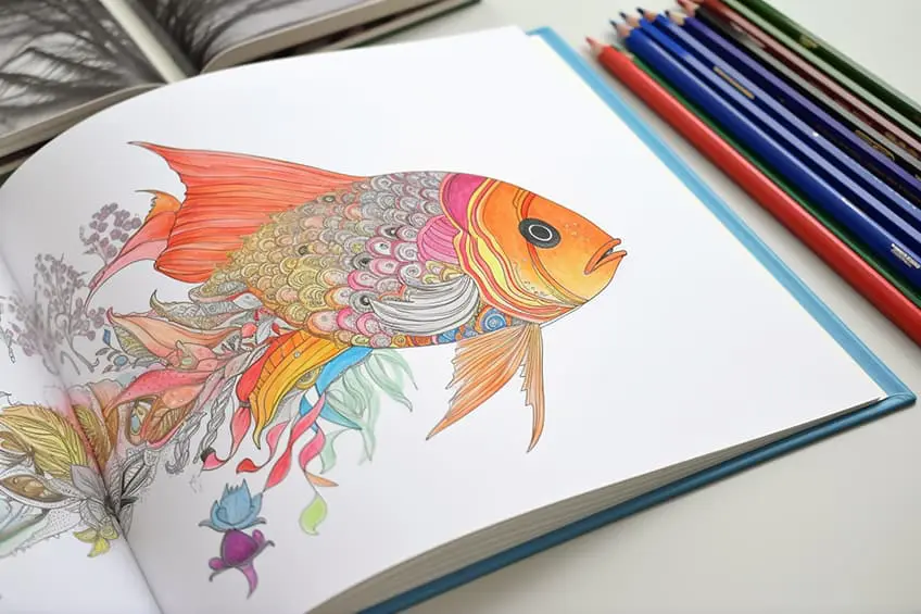 Coloriages de poissons – Plongez dans le monde marin passionnant