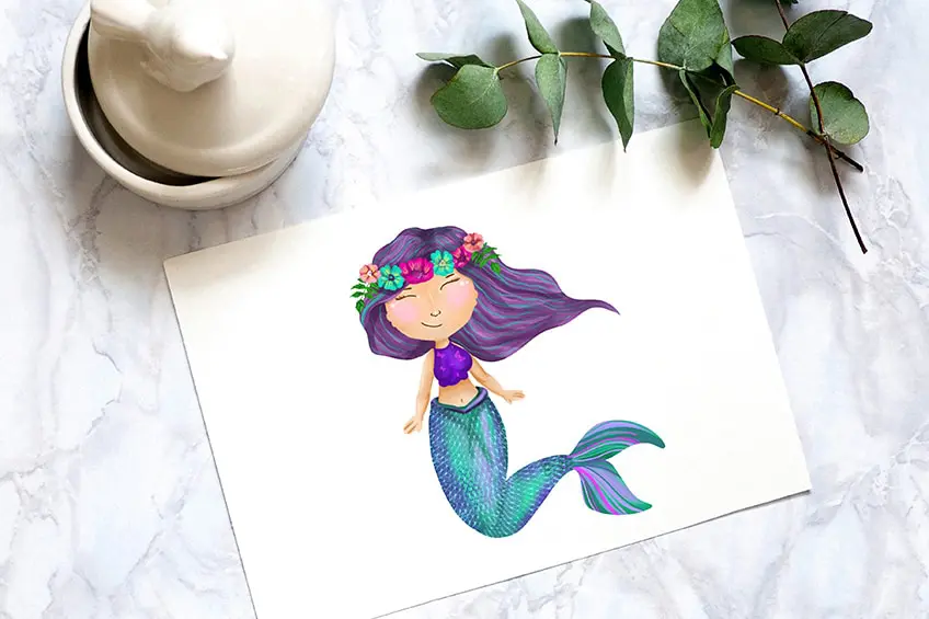 Comment dessiner une sirène – Créer un beau croquis de sirène