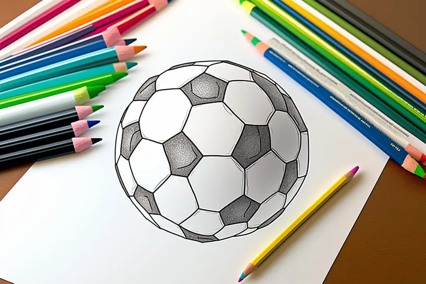 Coloriages de football – Plongez dans le monde des imprimables de football