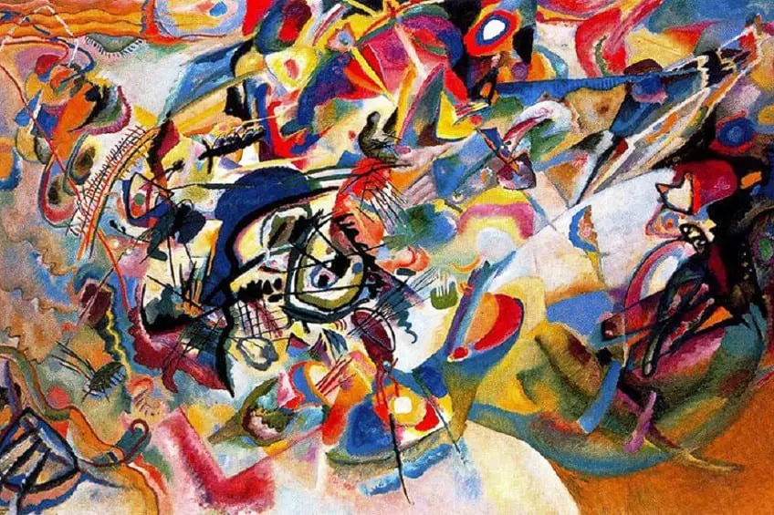 « Composition VII » de Wassily Kandinsky – Art abstrait célèbre